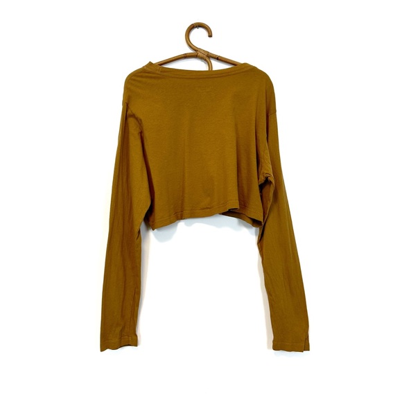 Set Active | Cropped Oversized Long Sleeve Tee Size S - Picture 5 of 11